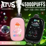 ATVS Smart Touch Screen 45000 PUFFS – 38 ml, 750 mAh Baterija & Dotikovni Zaslon - slika 7