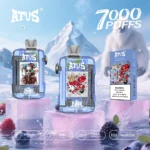 ATVS WARSHIP 7000 PUFFS: 7000 Puff Disposable Vape with Mesh Coil - slika 2