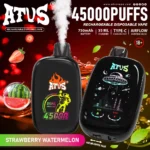 ATVS Smart Touch Screen 45000 PUFFS – 38 ml, 750 mAh Baterija & Dotikovni Zaslon - slika 12