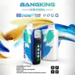 Bang King 60000 Puffs ledeno hladni polnilni enkratni vape z 60.000 Puffs Quad Mesh tuljavo - slika 3