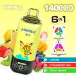 Airmez FOX 140.000 potegov 6 v 1 | E-cigareta za enkratno uporabo nove generacije - slika 7