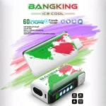 Bang King 60000 Puffs ledeno hladni polnilni enkratni vape z 60.000 Puffs Quad Mesh tuljavo - slika 12