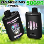 Bang King Twins 50000 Puffs – Premium enkratna elektronska cigareta z 2 okusoma in do 50000 uporabami - slika 2