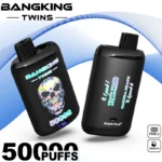 Bang King Twins 50000 Puffs – Premium enkratna elektronska cigareta z 2 okusoma in do 50000 uporabami - slika 3