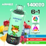 Airmez FOX 140.000 potegov 6 v 1 | E-cigareta za enkratno uporabo nove generacije - slika 10