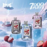 ATVS WARSHIP 7000 PUFFS: 7000 Puff Disposable Vape with Mesh Coil - slika 6