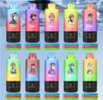 Bang Leader 110000 Puffs 6-v-1 enkratni vape | Maksimalni okus, trojna mrežasta tuljava, polnilno | z LED zaslonom - slika 3