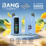 Bang Leader 50000 Puffs Dual Pod sistem | Prilagodljiva polnilna elektronska cigareta s pretokom zraka - slika 2