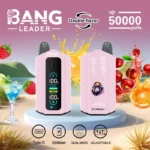Bang Leader 50000 Puffs Dual Pod sistem | Prilagodljiva polnilna elektronska cigareta s pretokom zraka - slika 4