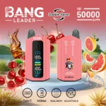 Bang Leader 50000 Puffs Dual Pod sistem | Prilagodljiva polnilna elektronska cigareta s pretokom zraka - slika 5