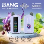 Bang Leader 50000 Puffs Dual Pod sistem | Prilagodljiva polnilna elektronska cigareta s pretokom zraka - slika 7