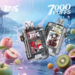 ATVS WARSHIP 7000 PUFFS: 7000 Puff Disposable Vape with Mesh Coil - slika 8