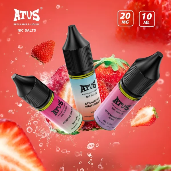 ATVS Refillable e-Liquid 10ML – Okusna tekočina za elektronske cigarete | 20mg/ml | 50/50 PG/VG