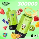 Bang Leader Stoll 300000 Puffs Vape – 6-v-1 aromatični sistem Ultra High Capacity Mesh Coil Type-C Charging OEM/ODM združljiv - slika 9