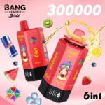 Bang Leader Stoll 300000 Puffs Vape – 6-v-1 aromatični sistem Ultra High Capacity Mesh Coil Type-C Charging OEM/ODM združljiv - slika 13
