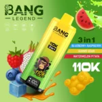 Bang Legend 110K Puffs – visokozmogljiv in dolgotrajen vape | 110.000 vdih | 3-v-1 sistem okusov - slika 3
