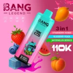 Bang Legend 110K Puffs – visokozmogljiv in dolgotrajen vape | 110.000 vdih | 3-v-1 sistem okusov - slika 10