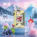ATVS WARSHIP 7000 PUFFS: 7000 Puff Disposable Vape with Mesh Coil - slika 12
