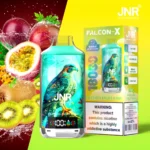 JNR Falcon-X 18000 Puffs | E-cigareta nove generacije za enkratno uporabo | Do 18.000 vdihov in raznolike arome - slika 2