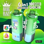 Bang Blaze 100000 Puffs 6 in 1 – polnilna elektronska cigareta za enkratno uporabo z najnovejšim LED-zaslonom - slika 7
