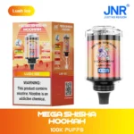 JNR Mega Shisha Hookah 100.000 potegov – VAPE z največjo zmogljivostjo - slika 4