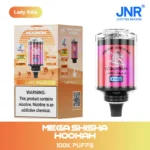 JNR Mega Shisha Hookah 100.000 potegov – VAPE z največjo zmogljivostjo - slika 8