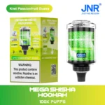 JNR Mega Shisha Hookah 100.000 potegov – VAPE z največjo zmogljivostjo - slika 10