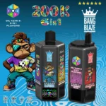 Bang Blaze 200.000 vdihov 6-v-1 enkratna elektronska cigareta | 200k mega vdihov in stikalo za izbiro različnih okusov