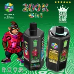 Bang Blaze 200.000 vdihov 6-v-1 enkratna elektronska cigareta | 200k mega vdihov in stikalo za izbiro različnih okusov - slika 5