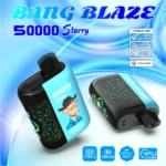 Bang Blaze 50000 Puffs Starry|Visokozmogljivi enkratni vape|Do 50.000 vdihov