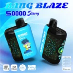 Bang Blaze 50000 Puffs Starry|Visokozmogljivi enkratni vape|Do 50.000 vdihov - slika 5