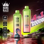 Bang Blaze 60000 Puffs 4in1|Dolgotrajen 60K Puff večkratno uporaben vape, 4 preklapljanje okusov - slika 2