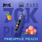 ATVS Warship 70000 Puffs: Enkratna E-Cigareta z 24ml Kapaciteto in 600 mAh Baterijo - slika 4