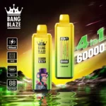 Bang Blaze 60000 Puffs 4in1|Dolgotrajen 60K Puff večkratno uporaben vape, 4 preklapljanje okusov - slika 4