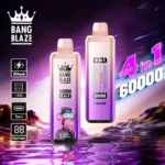 Bang Blaze 60000 Puffs 4in1|Dolgotrajen 60K Puff večkratno uporaben vape, 4 preklapljanje okusov - slika 8
