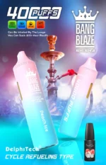 BANG BLAZE SHISHA 40000 Puffs z nizko vsebnostjo nikotina Polnilni enkratni vape (pravi izdelek) - slika 6