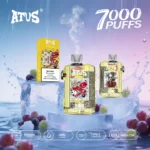 ATVS WARSHIP 7000 PUFFS: 7000 Puff Disposable Vape with Mesh Coil - slika 16