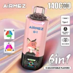 Airmez FOX 140.000 potegov 6 v 1 | E-cigareta za enkratno uporabo nove generacije - slika 4