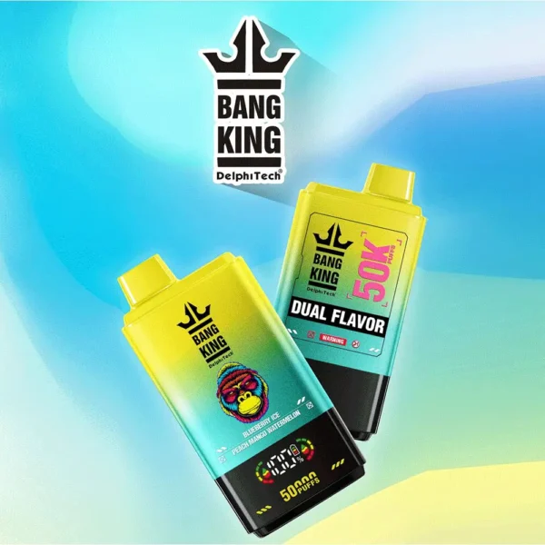 Bang King 50000 Puffs dvojna aroma za enkratno uporabo elektronska cigareta