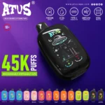 ATVS Smart Touch Screen 45000 PUFFS – 38 ml, 750 mAh Baterija & Dotikovni Zaslon