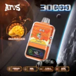 ATVS Astronaut 30000 Puffs | 20ml | 1000mAh | Dvojna Mrežasta Tuljava | Enkratna Vape Naprava