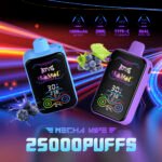 ATVS Mecha 25000 Puffs: Napredna E-Cigaretta s 1000 mAh Baterijo & 20 ml Tekočino - slika 7