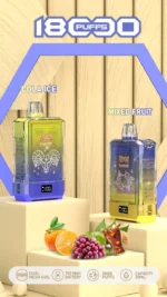 ATVS WARSHIP 18000 PUFFS - Enkratni E-Cigareta 14ml, 750mAh, Mrežasta Tuljava (Dual) - slika 8