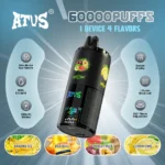 ATVS Warship 60000 Puffs: Enkratna E-cigareta z 24ml & 600mAh Baterijo - slika 3
